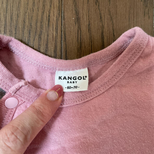 KANGOL(カンゴール)のKANGOL ロンパース キッズ/ベビー/マタニティのベビー服(~85cm)(ロンパース)の商品写真