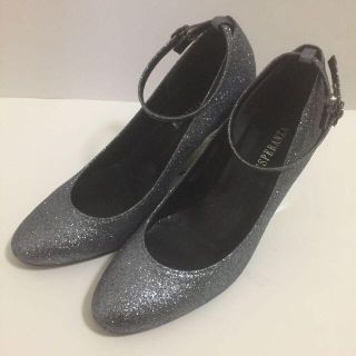 エスペランサ(ESPERANZA)の【ESPERANZA】 エスペランサ　ラメハイヒール　シルバー　23.5㎝(ハイヒール/パンプス)