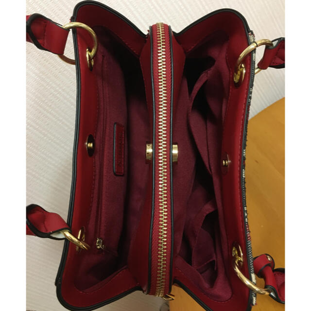 Samantha Thavasa(サマンサタバサ)のアンドシュエット　チェック柄ソフトフォルムハンドバッグ レディースのバッグ(ハンドバッグ)の商品写真