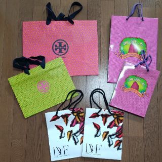 トリーバーチ(Tory Burch)のTORY BURCH, DVF, SHANGHAI TANG ショップ袋６枚(ショップ袋)