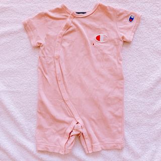 チャンピオン(Champion)のチャンピオン　champion ベビー服　70〜80cm ピンク　男の子　女の子(ロンパース)