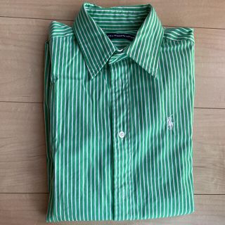 ポロラルフローレン(POLO RALPH LAUREN)のラルフローレン　グリーン　シャツ(シャツ/ブラウス(長袖/七分))