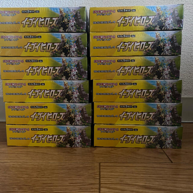 早い者勝ち ポケモン - イーブイヒーローズ 12box 1カートン Box
