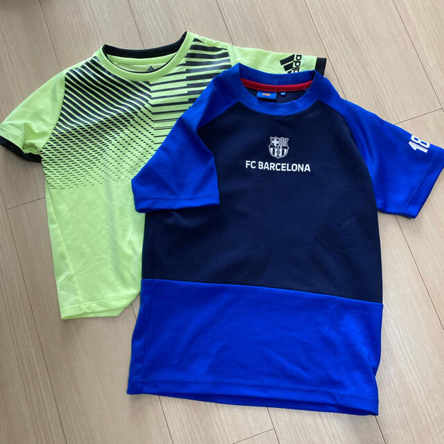 adidas(アディダス)のAdidas 130センチ、FC Barcelona 140センチ キッズ/ベビー/マタニティのキッズ服男の子用(90cm~)(Tシャツ/カットソー)の商品写真