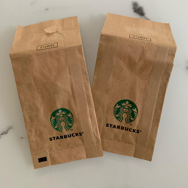 Starbucks Coffee(スターバックスコーヒー)のスターバックスコーヒー豆袋（空） ハンドメイドのファッション小物(その他)の商品写真