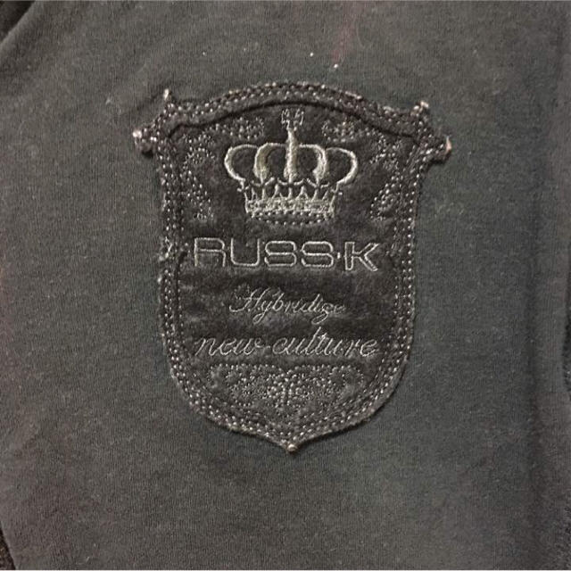 RUSS・K(ラスケー)のRUSS-K パーカー 黒 メンズのトップス(パーカー)の商品写真