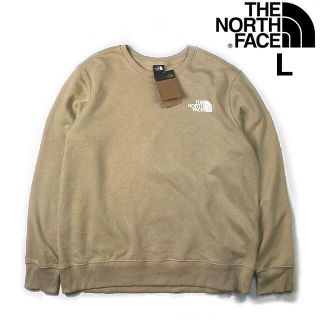 ザノースフェイス(THE NORTH FACE)のノースフェイス トレーナー スウェット 男女兼用(L)ベージュ 181130(スウェット)