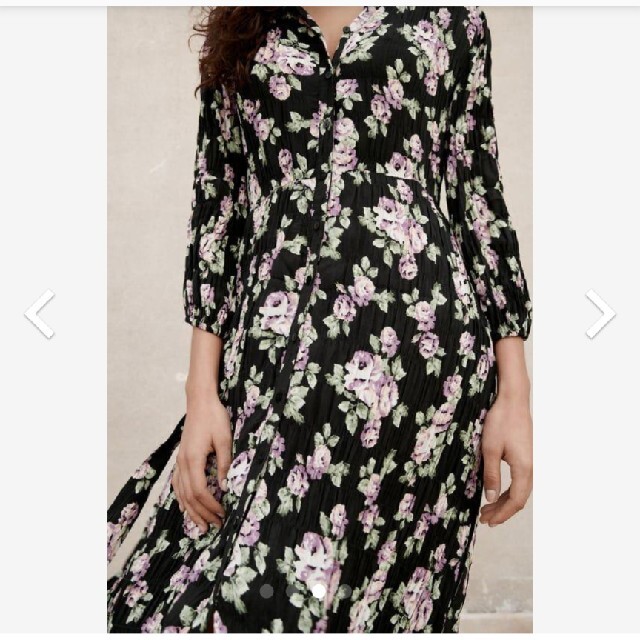 ZARA - ZARA フラワー柄ワンピース XSサイズの通販 by ZARA - ZARA フラワー柄ワンピース XSサイズの通販 by