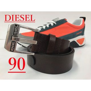 ディーゼル(DIESEL)のディーゼル　ベルト01A21　サイズ90　ブラウン　新品　X03728(ベルト)