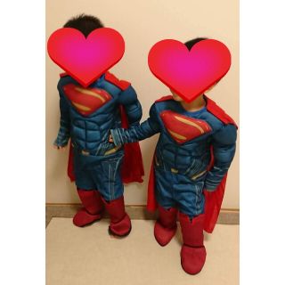 ハロウィン🎃　コスチューム　スーパーマン　双子(衣装)