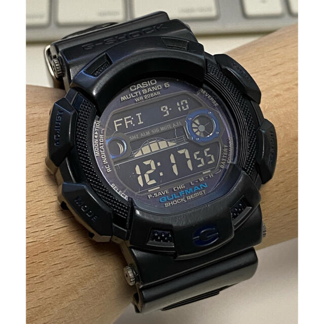 カシオG-SHOCK GW-9110 ブラック電波　ソーラー　ガルフマン　美品