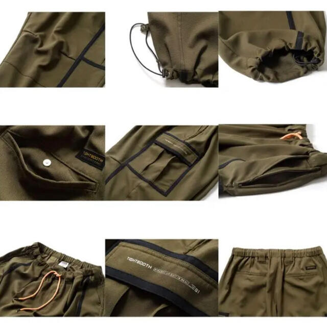 Tightbooth DOUBLE CLOTH CARGO PANTS