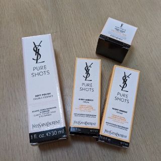 イヴサンローランボーテ(Yves Saint Laurent Beaute)のイヴサンローランピュアショットナイトセラム他(化粧水/ローション)