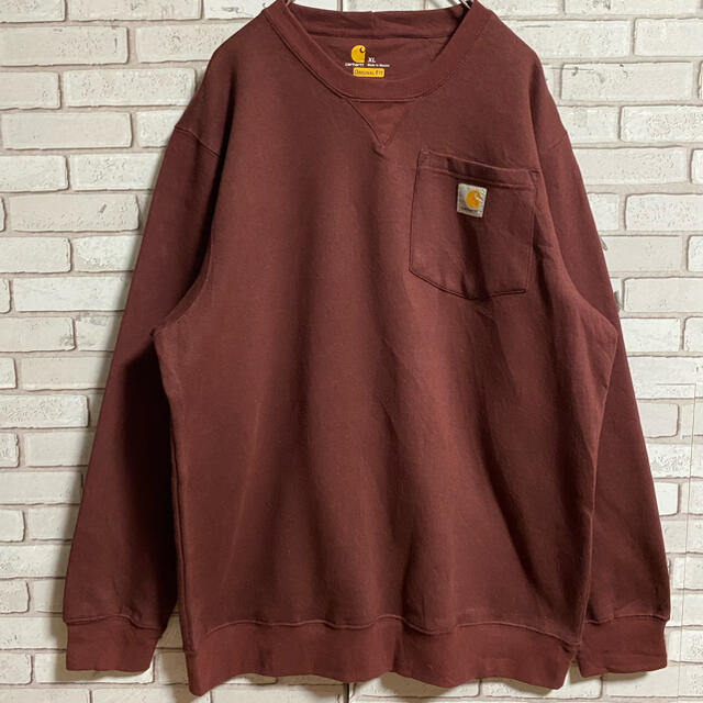 carhartt(カーハート)の90s カーハート メキシコ製 S デッドストック ビッグシルエット ロゴタグ メンズのトップス(スウェット)の商品写真