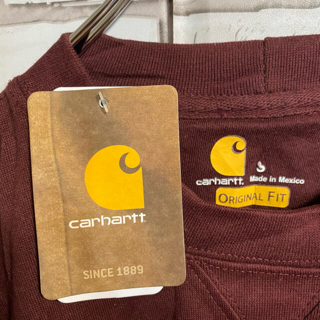 carhartt(カーハート)の90s カーハート メキシコ製 S デッドストック ビッグシルエット ロゴタグ メンズのトップス(スウェット)の商品写真