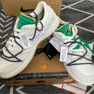 オフホワイト(OFF-WHITE)のナイキ オフホワイト ダンクLOW ロット20(スニーカー)