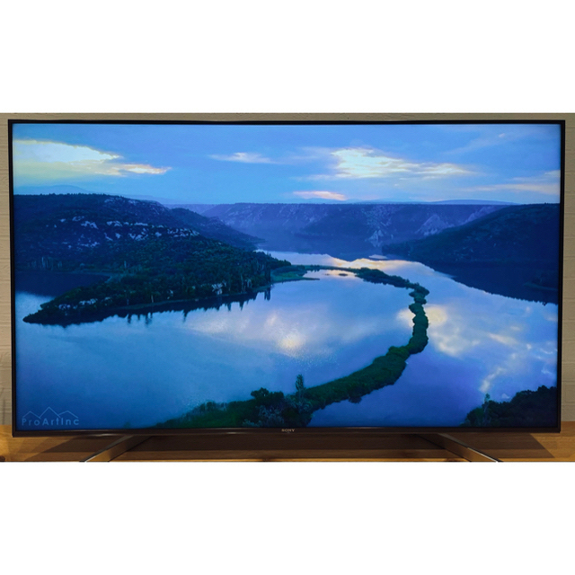 SONY(ソニー)のだい様専用！！　SONY ブラビア55インチ　液晶テレビ　4K スマホ/家電/カメラのテレビ/映像機器(テレビ)の商品写真