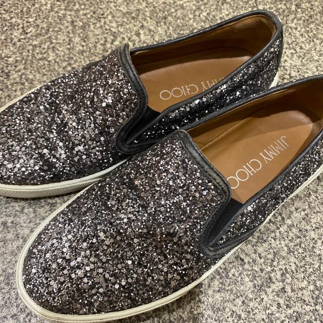 JIMMY CHOO(ジミーチュウ)のJIMMY CHOO スリッポン  スニーカー レディースの靴/シューズ(スリッポン/モカシン)の商品写真