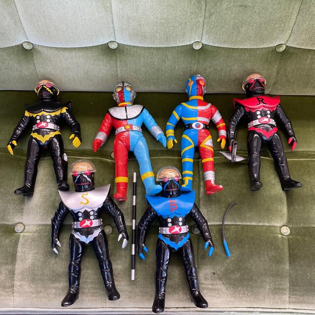 キカイダー　フィギュア　6体セット