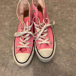 コンバース(CONVERSE)のコンバース　ピンク　ハイカット　専用です(スニーカー)