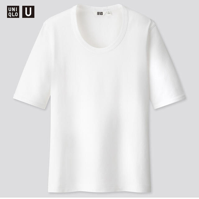 UNIQLO(ユニクロ)のUNIQLO フィットクルーネックT レディースのトップス(Tシャツ(半袖/袖なし))の商品写真