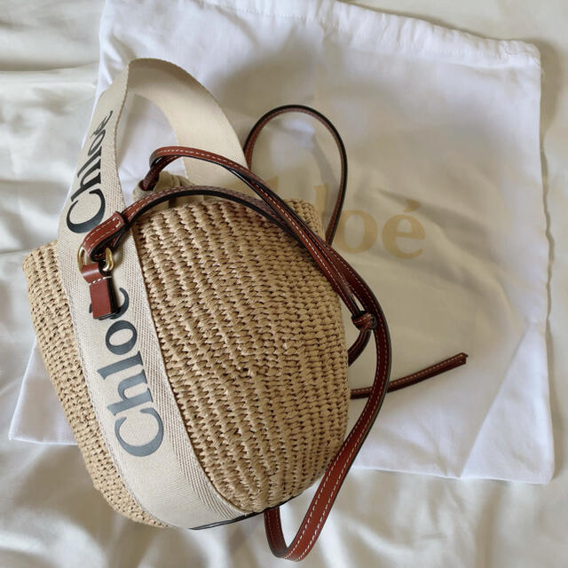 Chloe(クロエ)のchloe クロエ　WOODY / カゴバッグ SMALL BASKET レディースのバッグ(ハンドバッグ)の商品写真