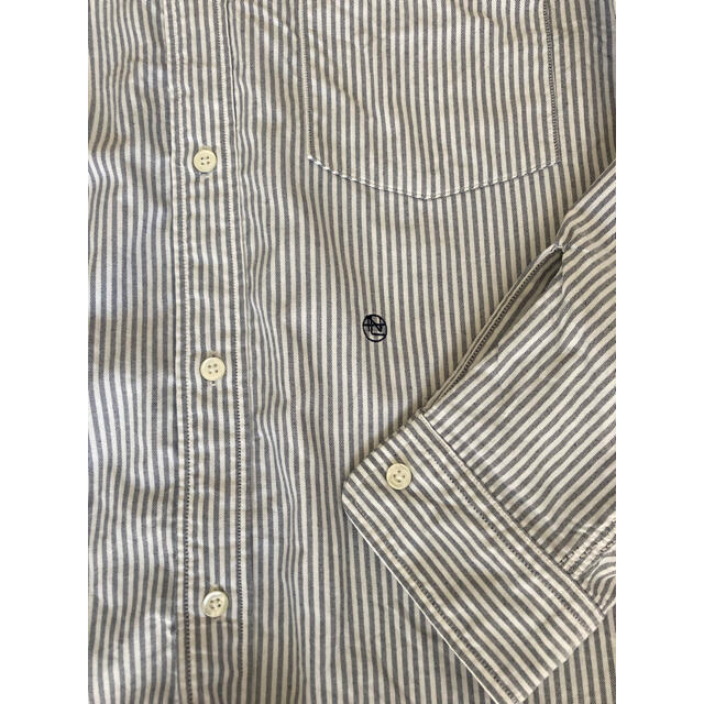 nanamica(ナナミカ)のnanamica Button Down Stripe Wind Shirt メンズのトップス(シャツ)の商品写真