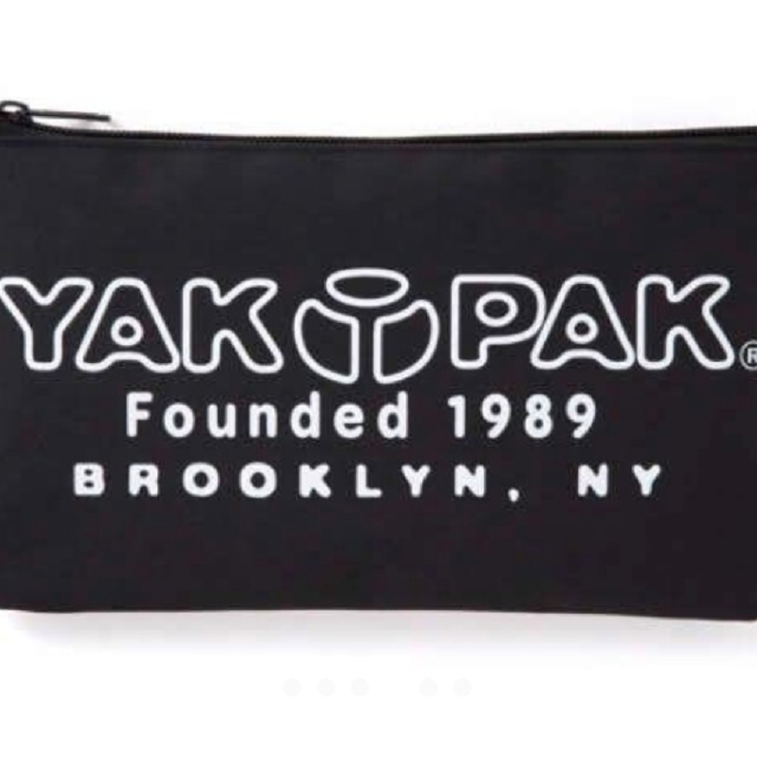 YAK PAK(ヤックパック)のYAK PAK BACKPACK BOOK BLACK POUCH ver. レディースのバッグ(リュック/バックパック)の商品写真