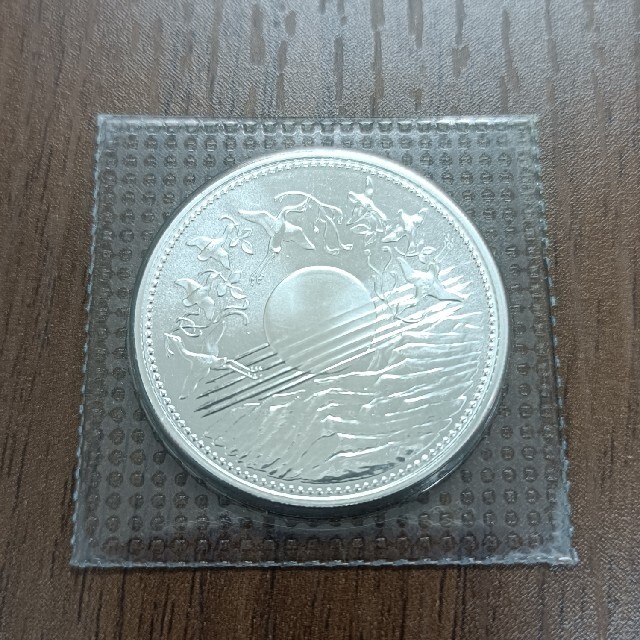 天皇御在位６０年記念硬貨　１万円銀貨エンタメ/ホビー