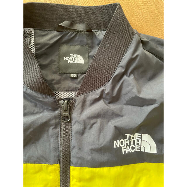 THE NORTH FACE(ザノースフェイス)のTHE NORTH FACE ☆ノースフェイス ナイロンブルゾン150 美品♪  キッズ/ベビー/マタニティのキッズ服男の子用(90cm~)(ジャケット/上着)の商品写真