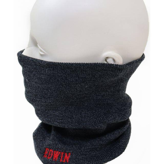 EDWIN(エドウィン)のEDWIN エドウイン ネックウォーマー スリーバンド ミックス★ブラック新品 メンズのファッション小物(ネックウォーマー)の商品写真