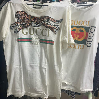 グッチ(Gucci)のGUCCI グッチ タイガー T GUCCI Tシャツ セット売りではありません(シャツ)