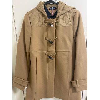 トミーヒルフィガー(TOMMY HILFIGER)の【お値下】トミーヒルフィガー　ダッフルコート（茶色）(ダッフルコート)