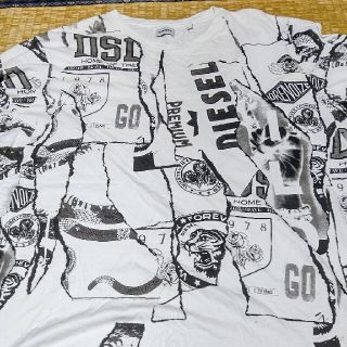 ディーゼル(DIESEL)のDIESELメンズTシャツ(Tシャツ/カットソー(半袖/袖なし))