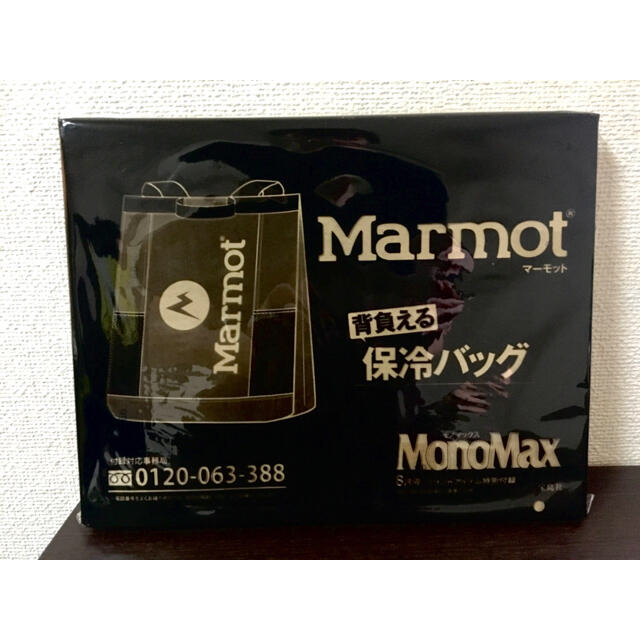 MARMOT(マーモット)のモノマックス付録　Marmot 保冷バッグ メンズのバッグ(バッグパック/リュック)の商品写真