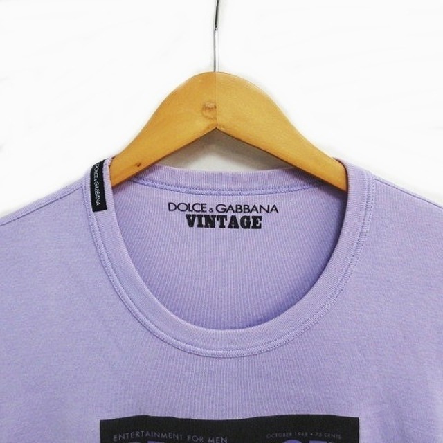 DOLCE&GABBANA(ドルチェアンドガッバーナ)のドルガバ VINTAGE PLAYBOY Tシャツ 半袖 カットソー プリント メンズのトップス(Tシャツ/カットソー(半袖/袖なし))の商品写真