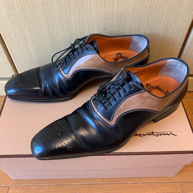 正規 SANTONI サントーニ ドレスシューズ-