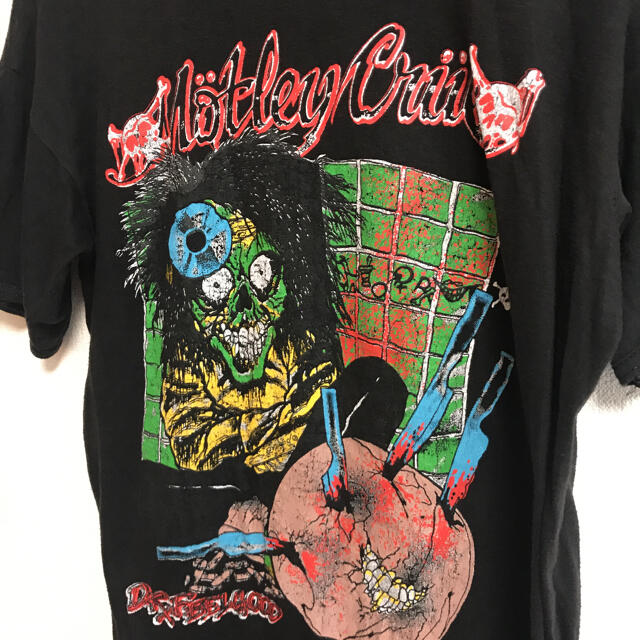 パキ綿 Motley Crue ヴィンテージロックTシャツ モトリークルーの通販