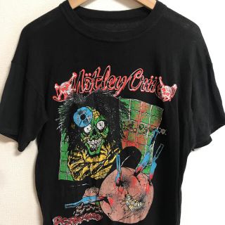 パキ綿 Motley Crue ヴィンテージロックTシャツ モトリークルーの ...