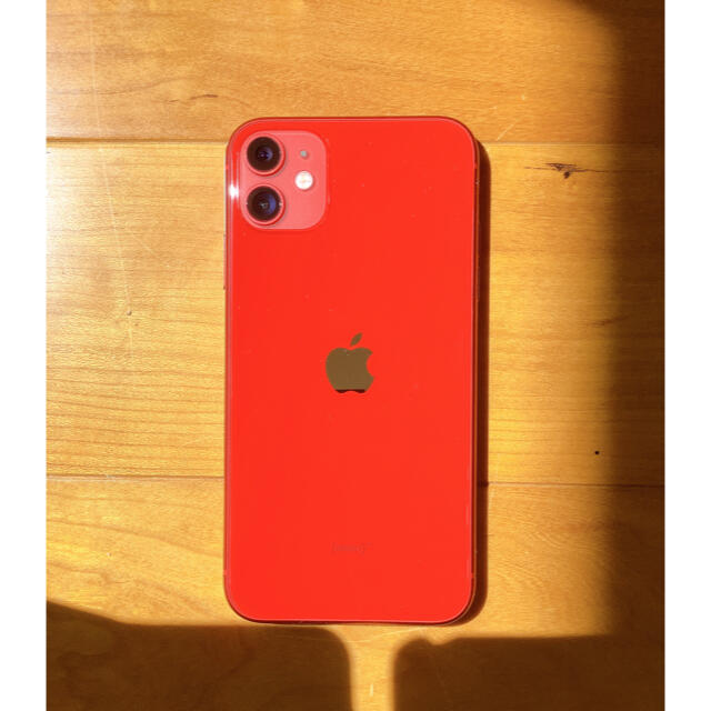 スマートフォン本体iPhone 11 128GB  (PRODUCT)RED 【傷汚れなし、美品】