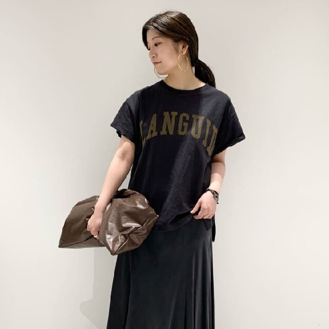 Plage(プラージュ)の新品☆Plage  2021SS Cut  off logo Tシャツ レディースのトップス(Tシャツ(半袖/袖なし))の商品写真