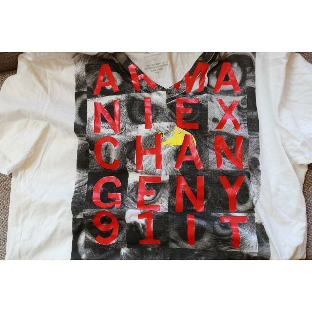 ARMANI EXCHANGE(アルマーニエクスチェンジ)のアルマーニエクスチェンジ▼ロゴTシャツ♪白☆Sサイズ★美品 メンズのトップス(Tシャツ/カットソー(半袖/袖なし))の商品写真