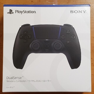 プレイステーション(PlayStation)の【新品】ps5コントローラー　ミッドナイトブラック(その他)