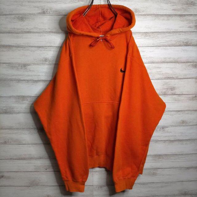 NIKE 入手困難!!ナイキ ✈︎刺繍ロゴ 白タグ ゆるだぼ 裏起毛