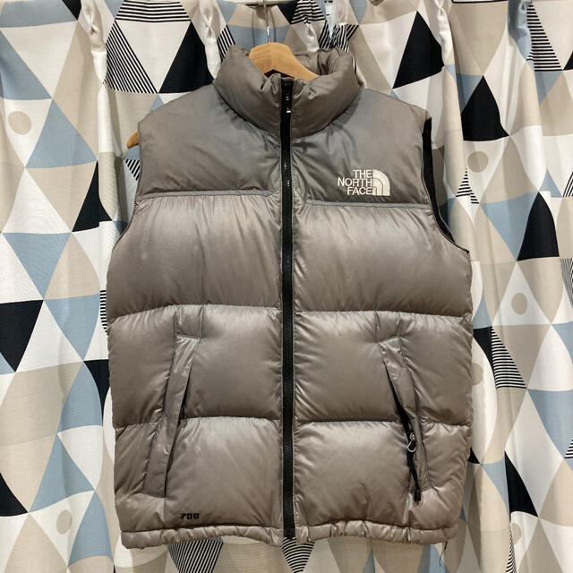 THE NORTH FACE ノースフェイス　ダウンベスト　グレー 700