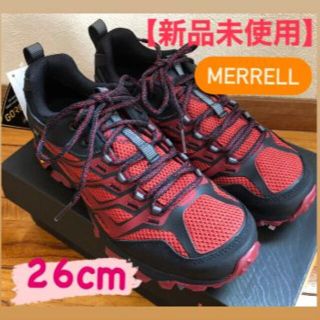 メレル(MERRELL)の【新品】メレル モアブFSTゴアテックス　トレッキングシューズ　メンズ　26cm(登山用品)