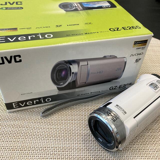 ひし型 ☆新品☆JVC GZ-F200-T エブリオEverioビデオカメラ 32GB茶