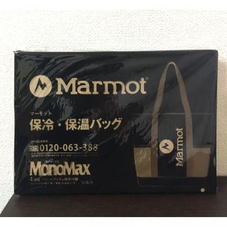 マーモット(MARMOT)のモノマックス2020年4月号付録  Marmot 保冷保温バッグ(トートバッグ)