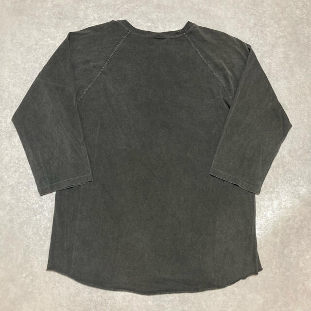 GOOD ON グッド オン ラグラン スリーブ 7部丈 Tシャツ グレー M メンズのトップス(Tシャツ/カットソー(七分/長袖))の商品写真