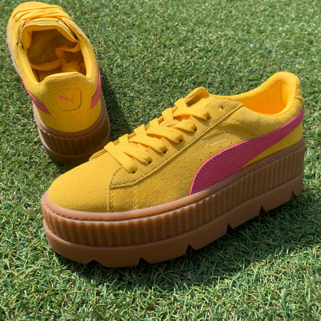 【通販 人気】靴新同24.5 PUMA×FENTYプーマ×フェンティ クリーパースエードG396 - www